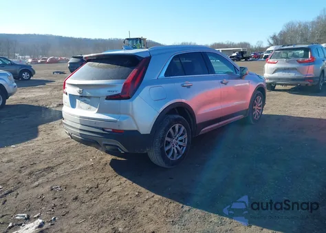 2019 Cadillac Xt4 Premium Luxury z USA, uszkodzony, nr VIN 1GYFZDR48KF216444